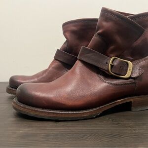 Womens Brown Leather Boots